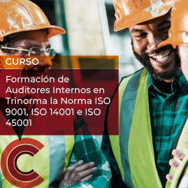 Formacion de Auditores Internos en Trinorma la Norma ISO 9001, ISO 14001 e ISO 45001